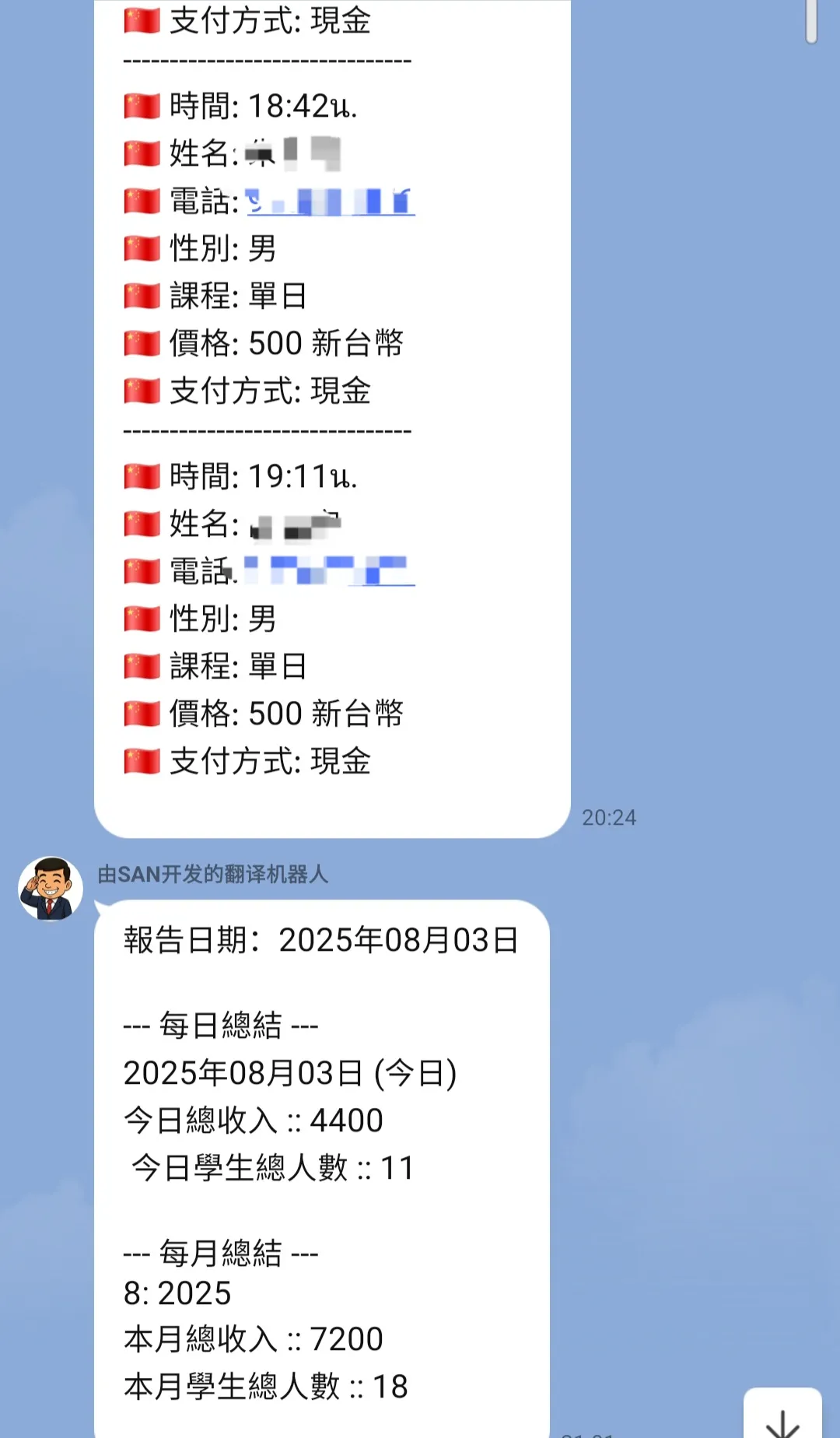 สมุดลงชื่อแบบเก่า